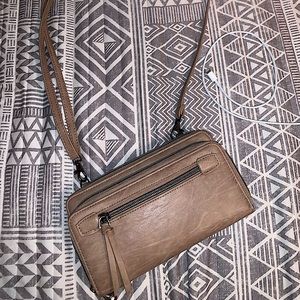 Tan/Brown Small Cross Body Purse
